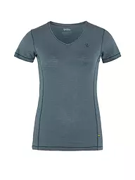 FJÄLLRÄVEN | T-shirt da donna Abisko Cool W | Blu scuro