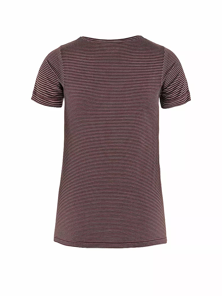 FJÄLLRÄVEN | T-shirt da donna Abisko Cool W | Rosso scuro