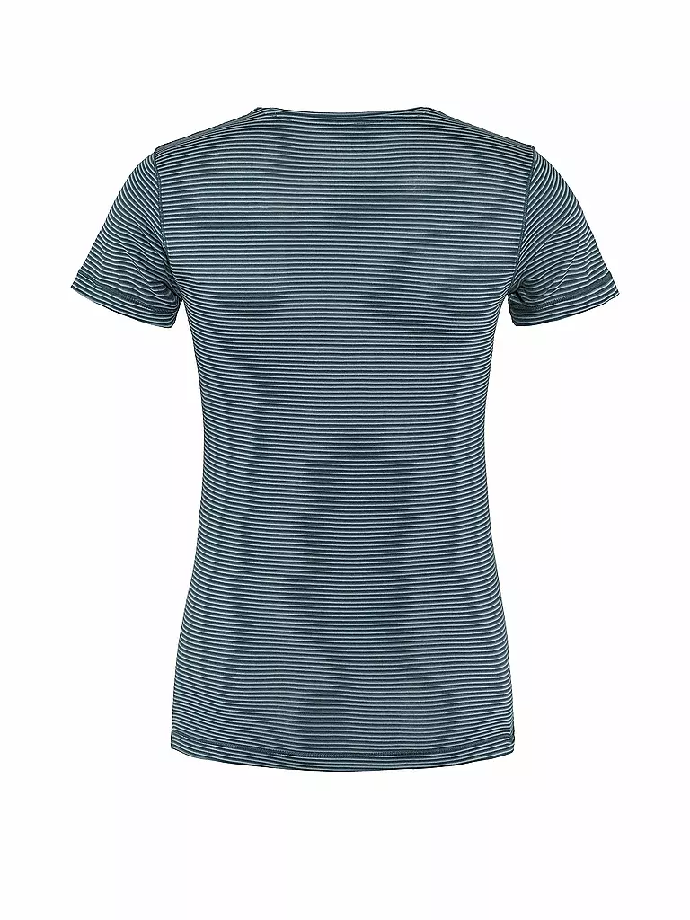FJÄLLRÄVEN | T-shirt da donna Abisko Cool W | Blu scuro