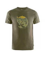 FJÄLLRÄVEN | T-shirt da uomo Arctic Fox | Oliva