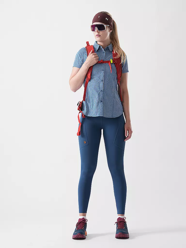 FJÄLLRÄVEN | Trekkingtight da donna Abisko W 7/8 | Blu scuro