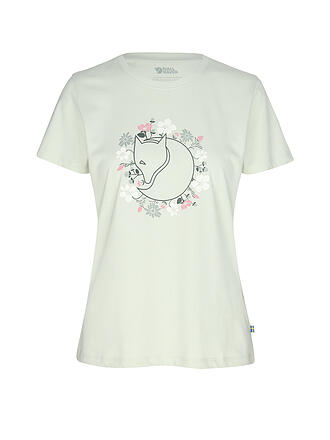 FJÄLLRÄVEN | T-shirt da donna Fjällblomster Fox