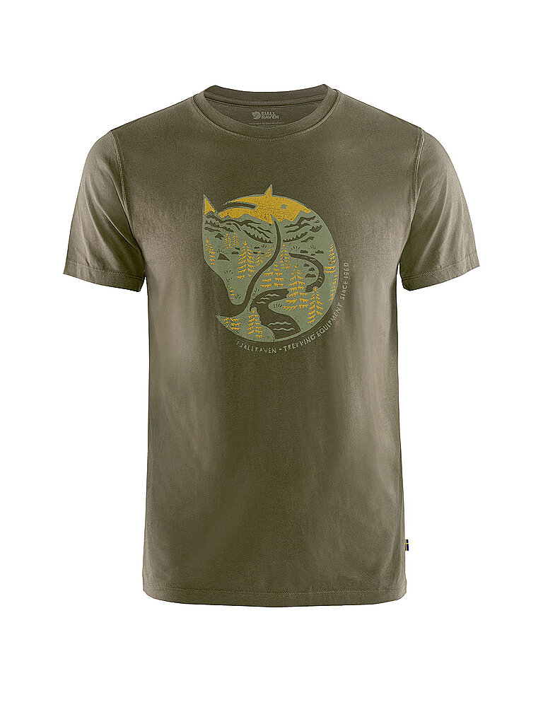T-shirt da uomo Arctic Fox oliva M