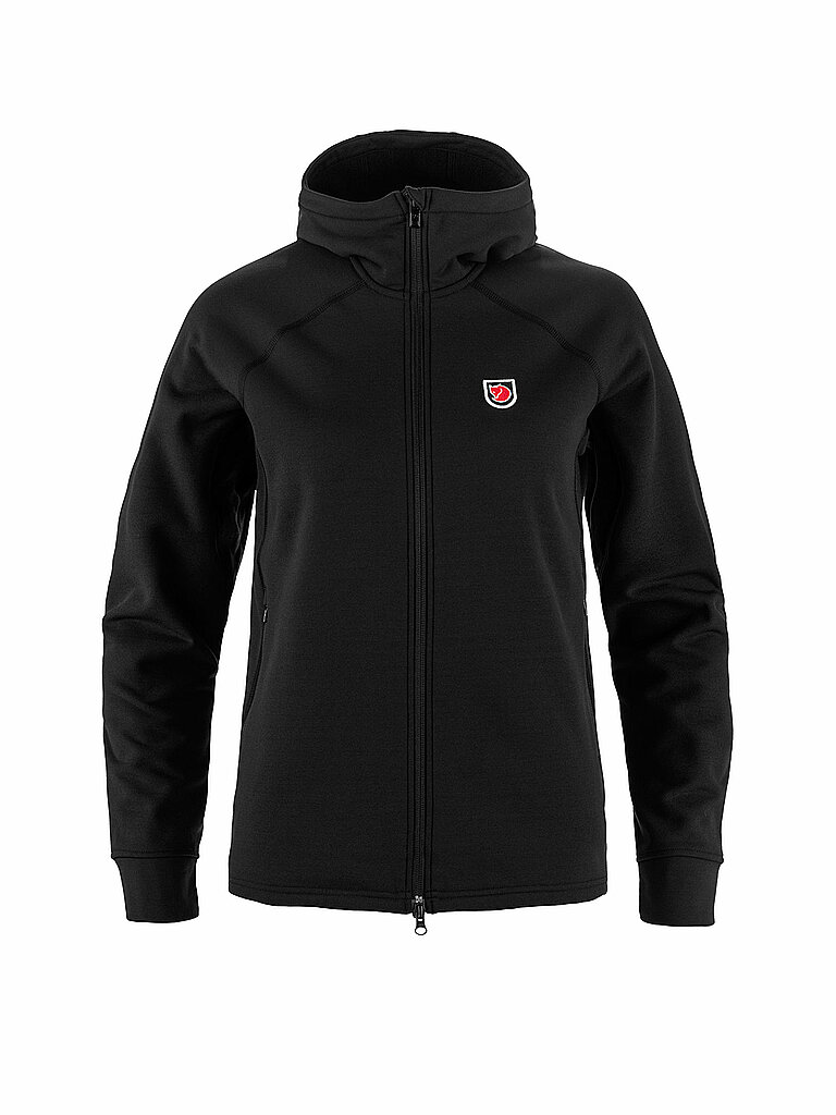 Giacca in pile da donna Expedition Fleece Hoodie nero S