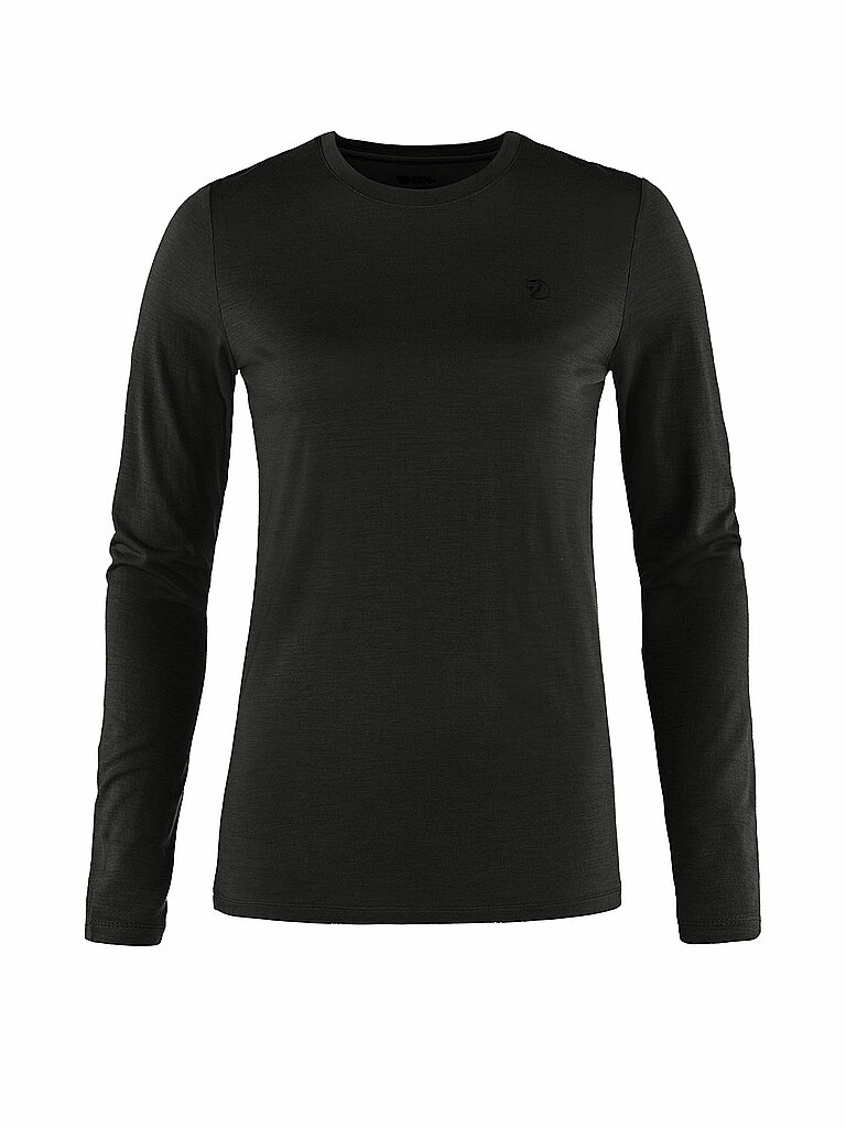 Maglietta funzionale da donna Abisko Wool nero S