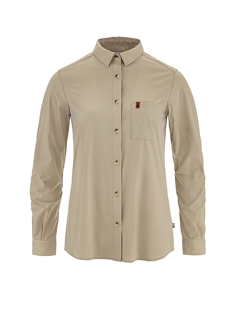 Blusa da donna Oevik Lite Uni beige S