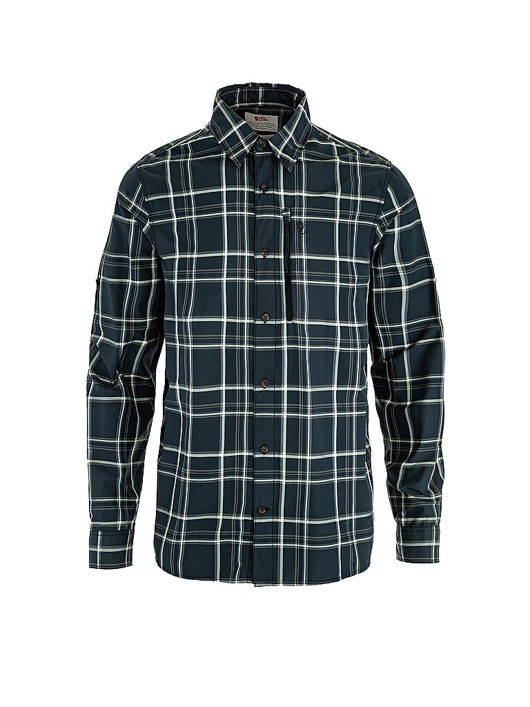 Camicia outdoor da uomo Abisko Hike blu M