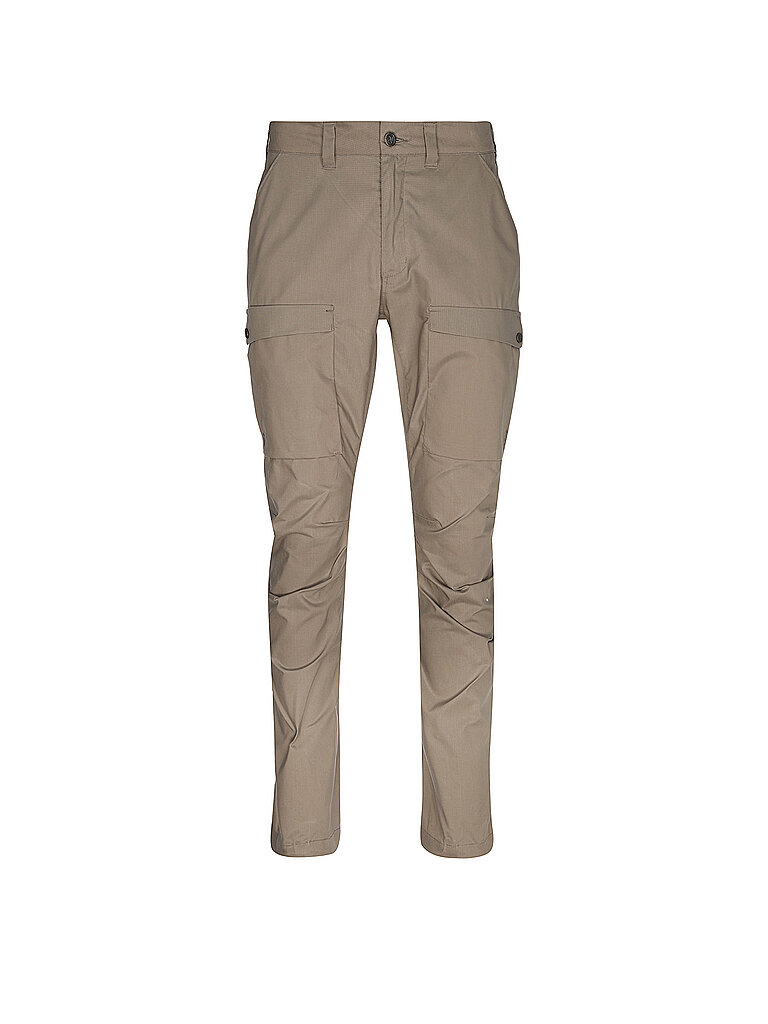 Pantaloni da trekking da uomo Abisko Hybrid Trail cammello 46