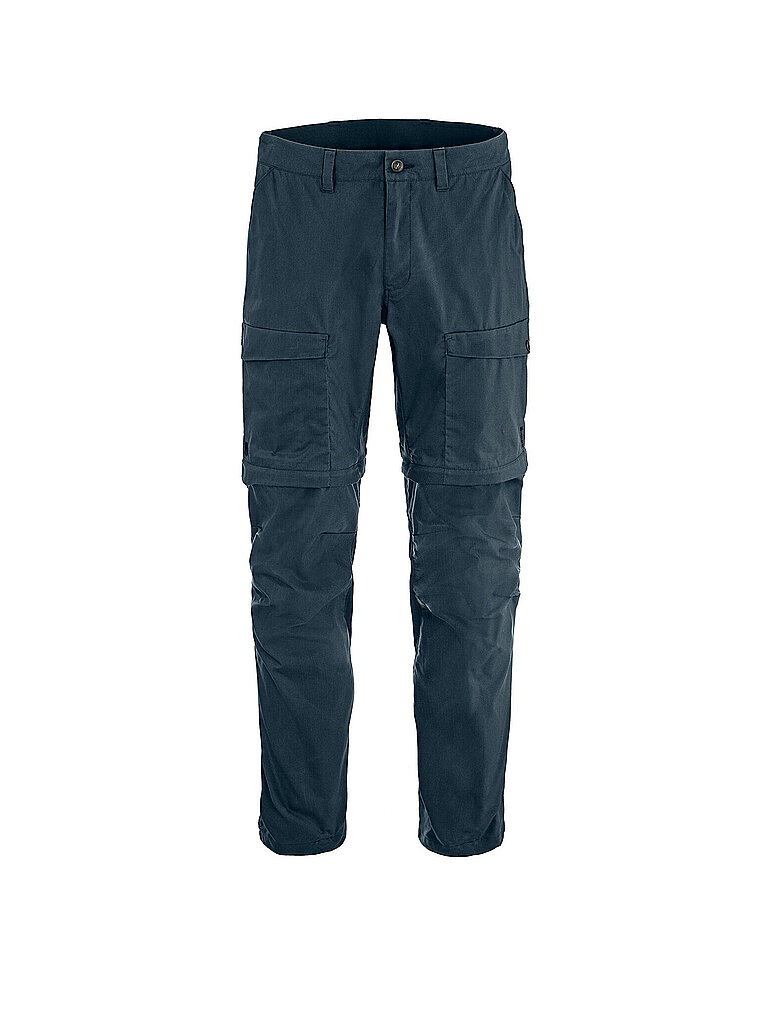 Pantaloni da trekking da uomo Abisko Hybrid ZipOff blu 46