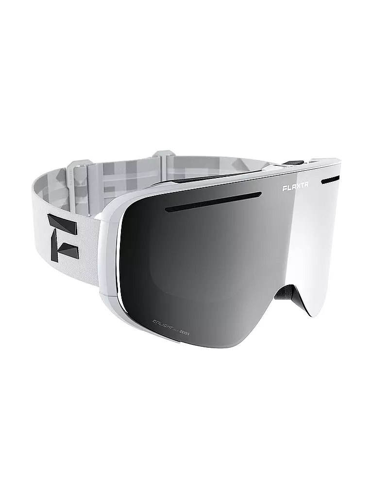 FLAXTA | Maschera da sci Plenty | Bianco