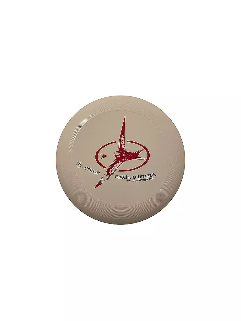 FLY IN DANGER | Frisbee Sport Disc FCC | Bianco