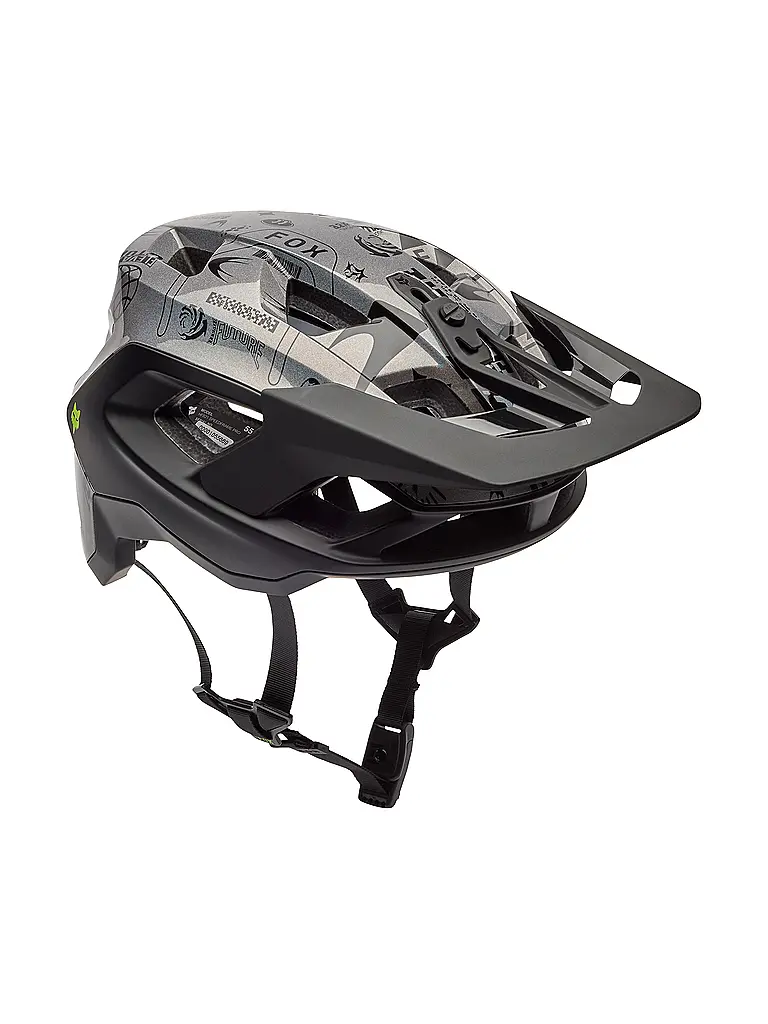 FOX | Casco da bici Speedframe Pro Lunar | Nero