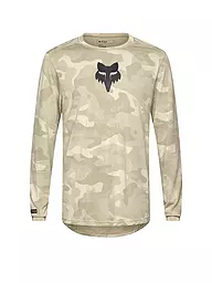 FOX | Maglia da ciclismo da uomo a maniche lunghe Ranger TruDri™ | Beige