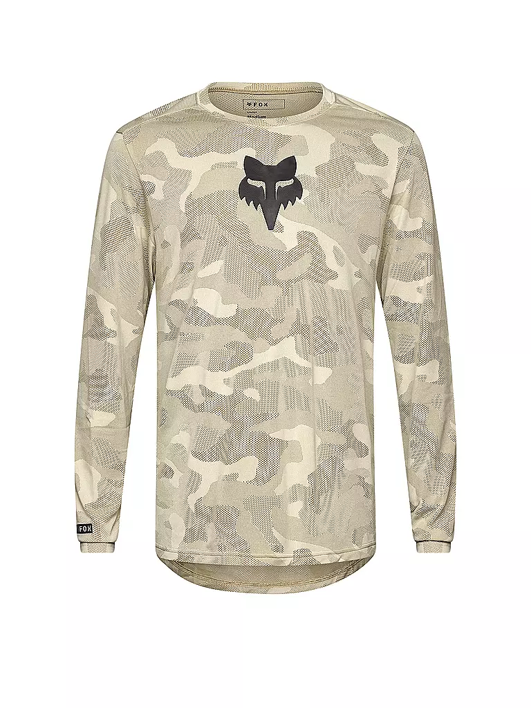 FOX | Maglia da ciclismo da uomo a maniche lunghe Ranger TruDri™ | Beige