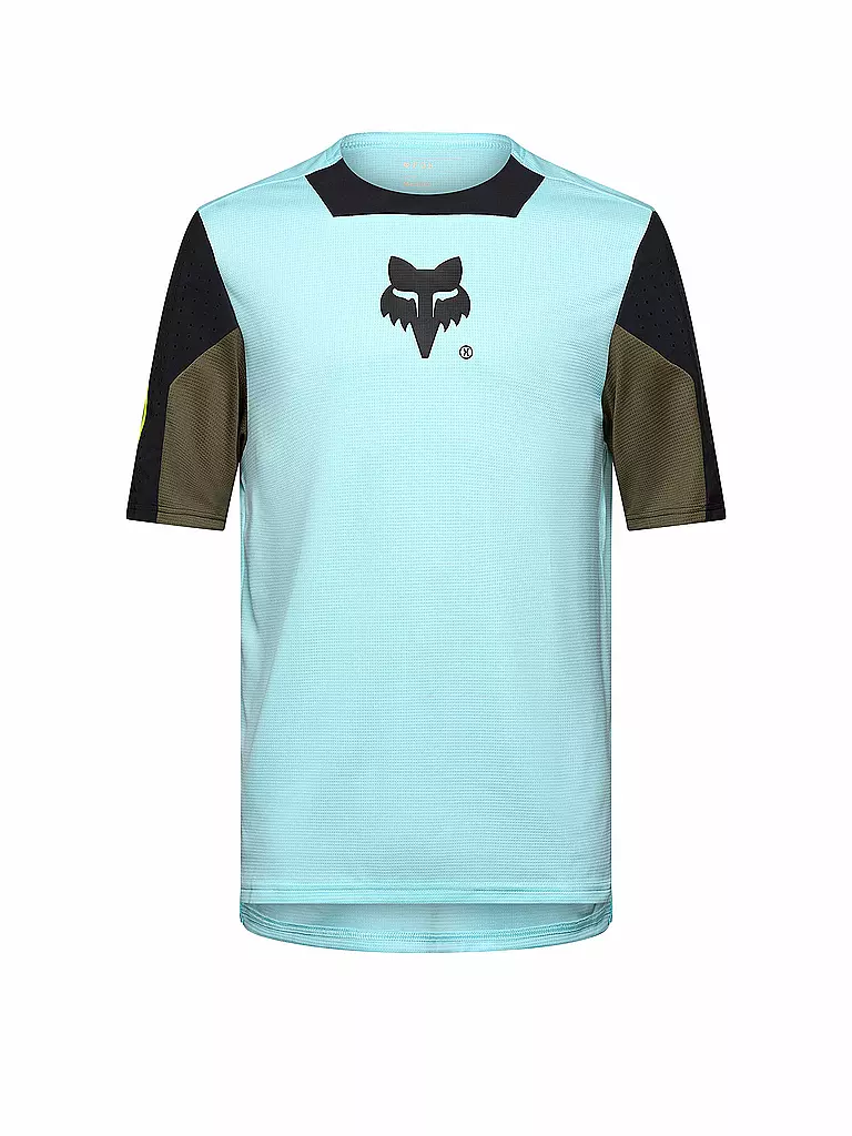 FOX | Maglia da ciclismo da uomo Defend Elevated | Blu chiaro