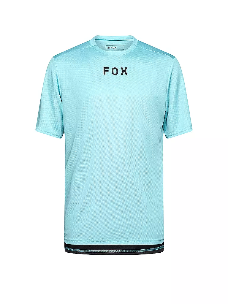 FOX | Maglia da ciclismo da uomo Ranger Wordmark | Blu chiaro