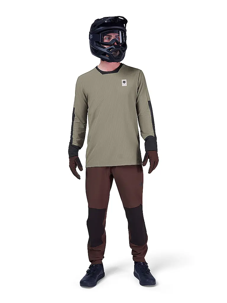 FOX | Maglia invernale da uomo Defend Thermal | Marrone chiaro