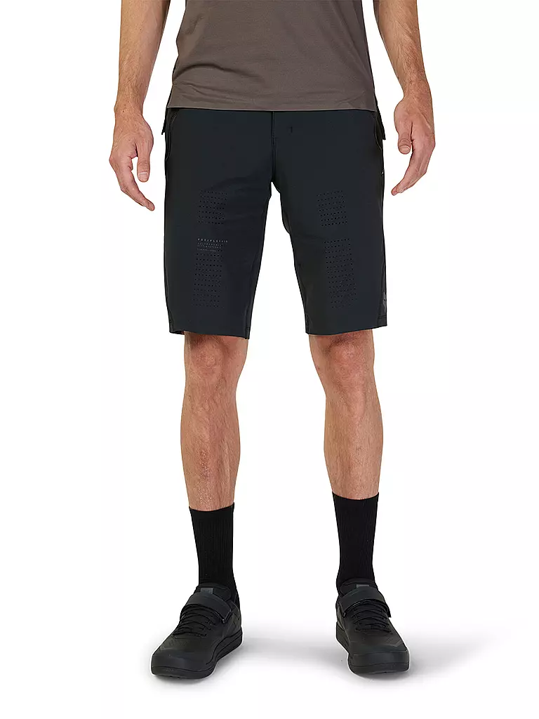 FOX | Pantaloncini da ciclismo Flexair da uomo | Nero