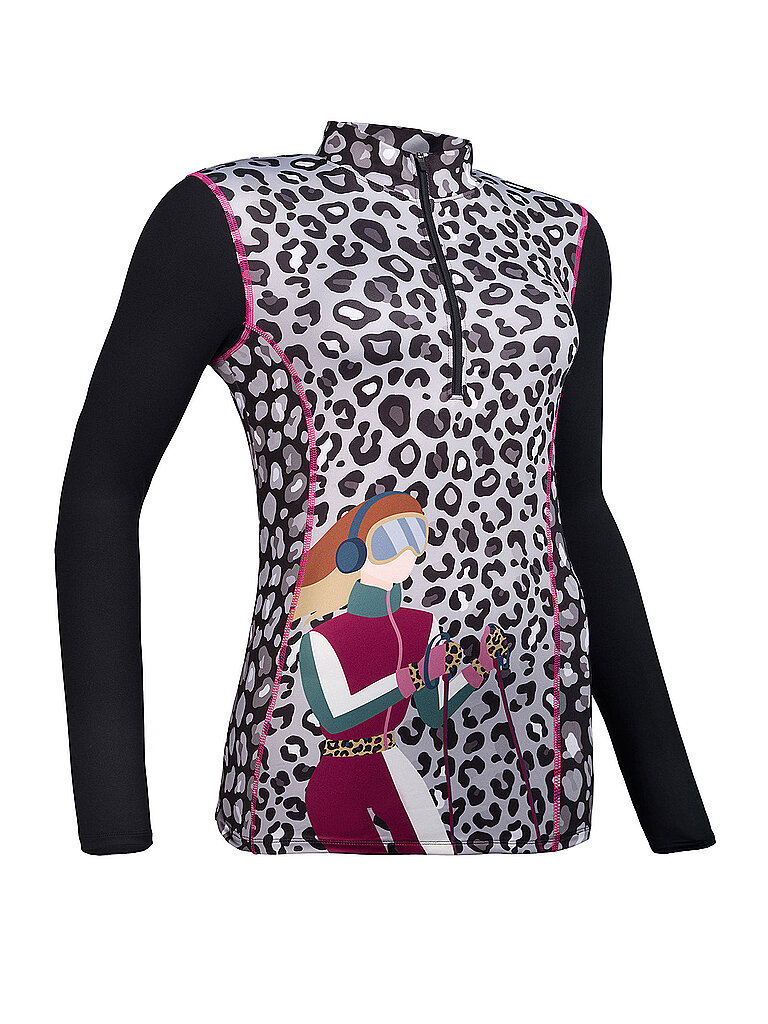 Maglia intima da donna SnowShoes multicolore L