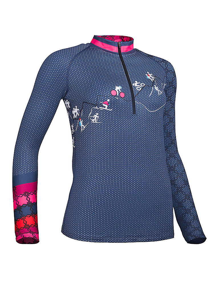 Maglia intima da donna MountainMadl blu S
