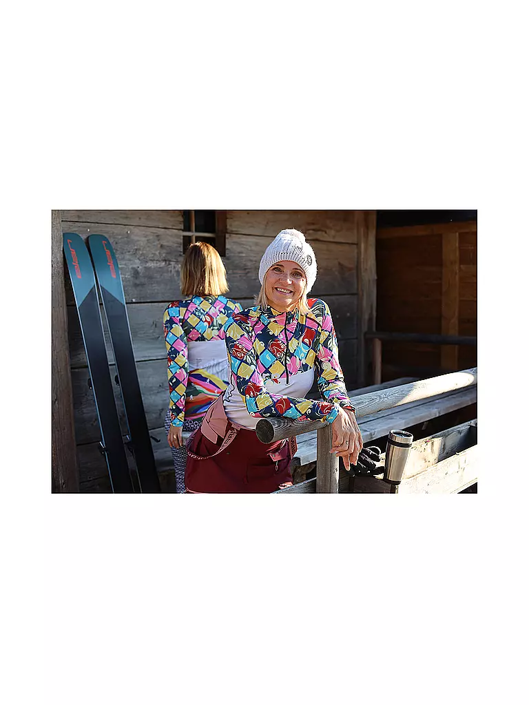 FREISEIN | Zipshirt intimo da donna per sci e montagna |