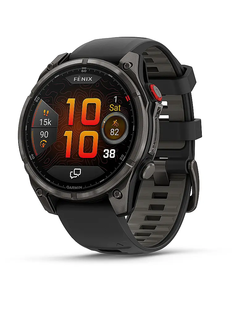 GARMIN | GPS-Multisportuhr fēnix® 8 Pro - 47 mm, AMOLED | Nero