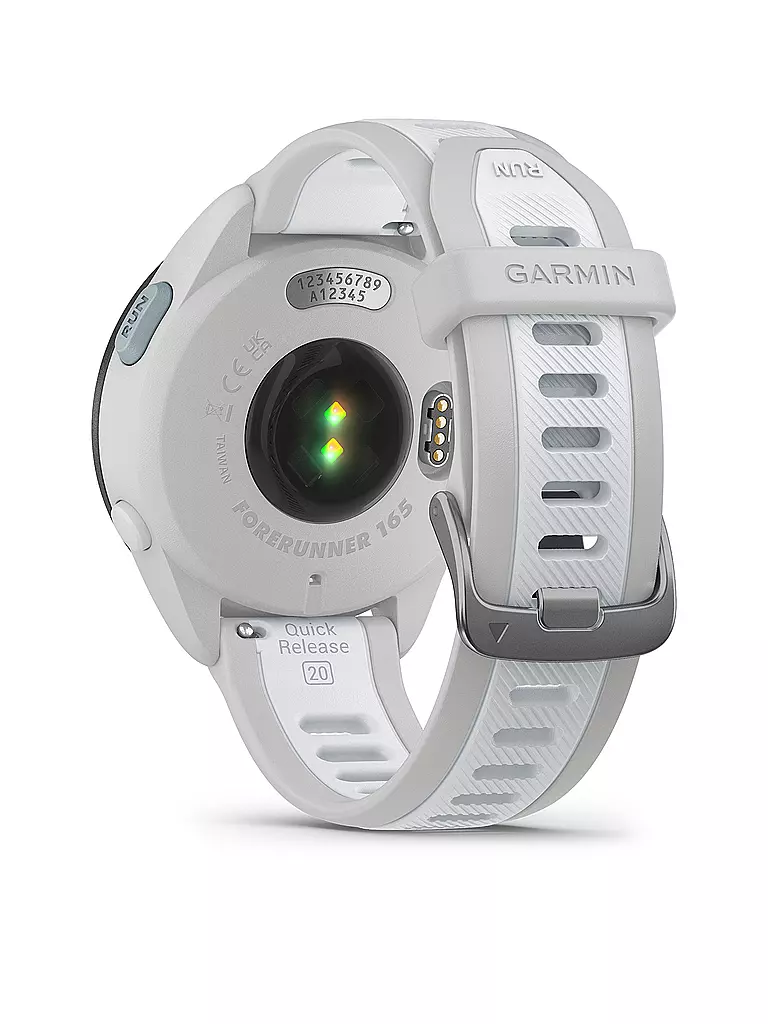 GARMIN | Orologio GPS da corsa Forerunner® 165 | Bianco