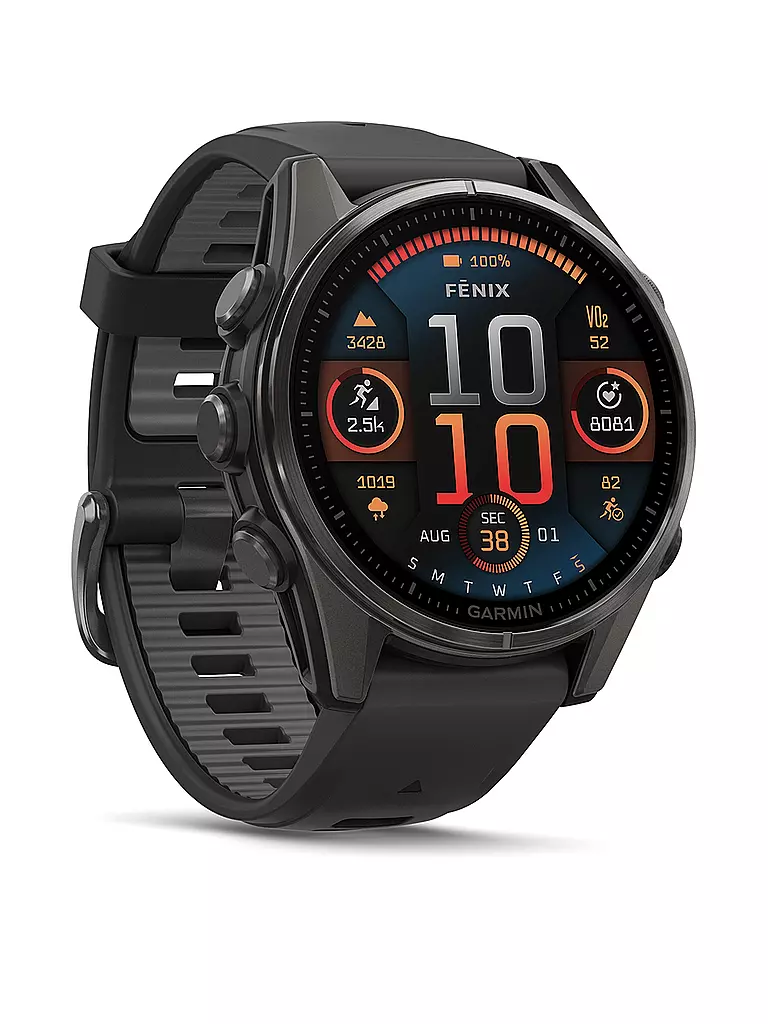 GARMIN | Smartwatch GPS multisport Fenix 8 Amoled Sapphire 43 mm | 