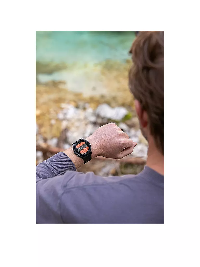 GARMIN | Smartwatch GPS multisport Fenix 8 Amoled Sapphire 47mm | Arancione