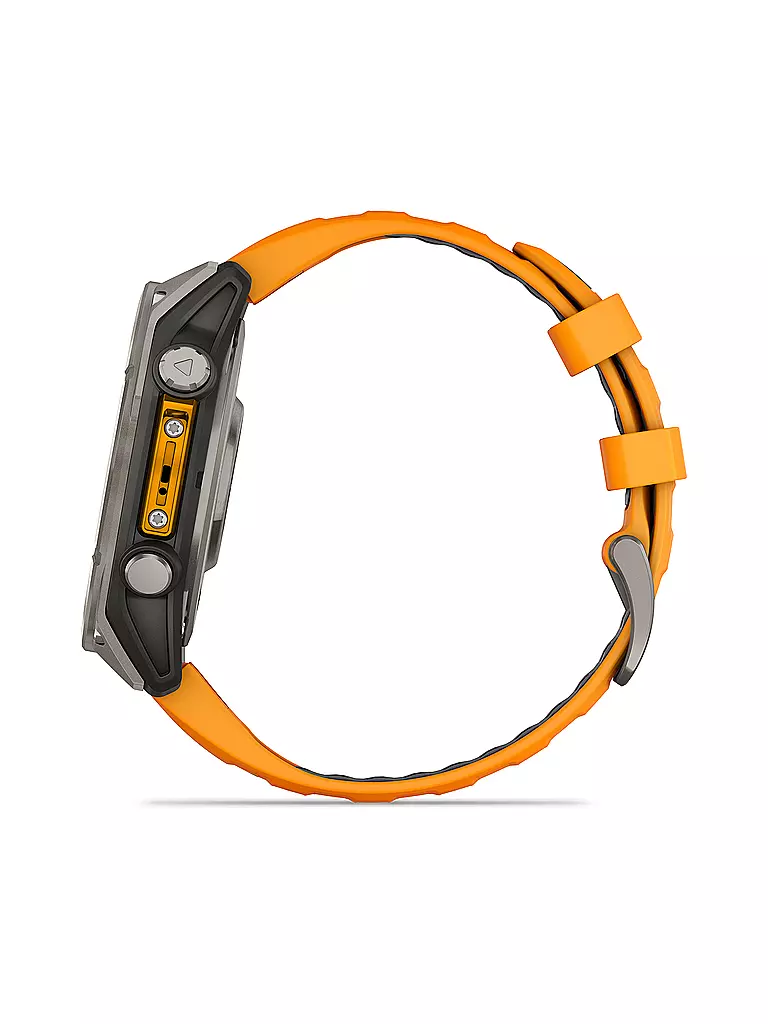 GARMIN | Smartwatch GPS multisport Fenix 8 Amoled Sapphire 47mm | Arancione