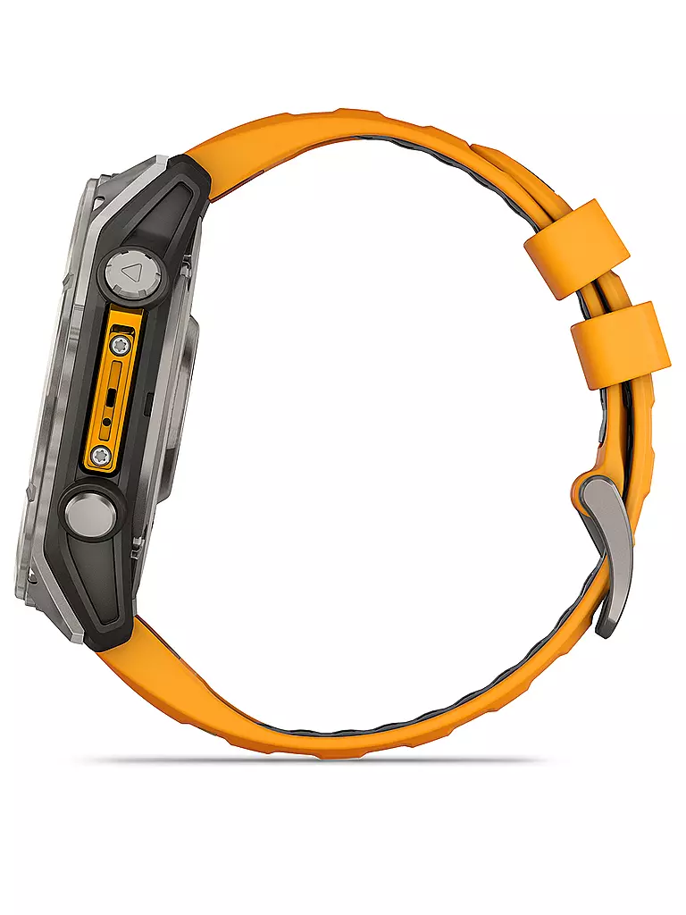 GARMIN | Smartwatch GPS multisport Fenix 8 Amoled Sapphire 51 mm | Arancione