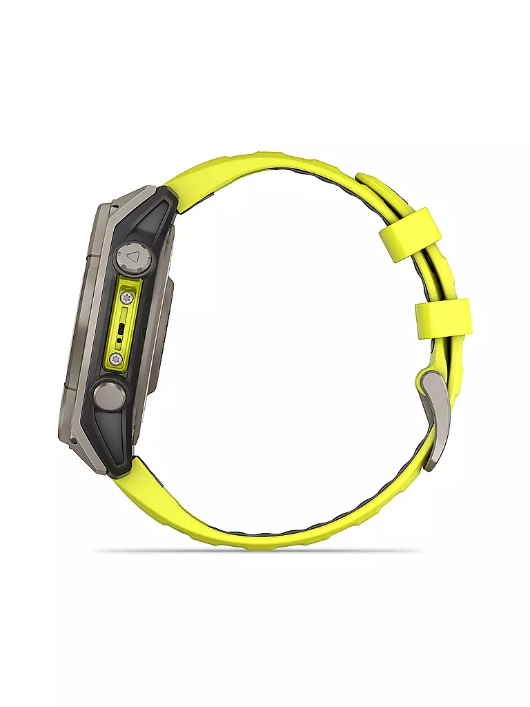 GARMIN | Smartwatch GPS multisport Fenix 8 Solar Sapphire 47 mm | Arancione