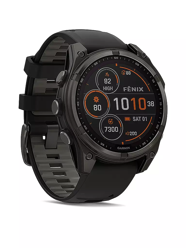 GARMIN | Smartwatch GPS multisport Fenix 8 Solar Sapphire 47 mm | 