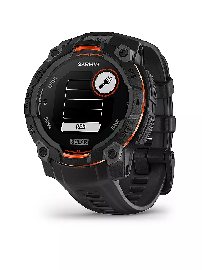 GARMIN | Smartwatch GPS multisport Instinct® 3 45mm Solar | Nero