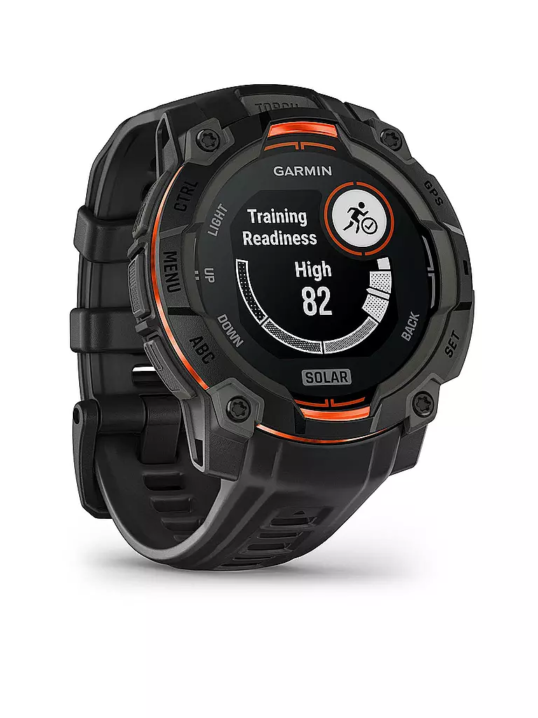 GARMIN | Smartwatch GPS multisport Instinct® 3 45mm Solar | Nero