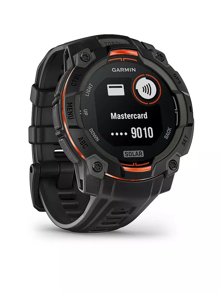 GARMIN | Smartwatch GPS multisport Instinct® 3 45mm Solar | Nero