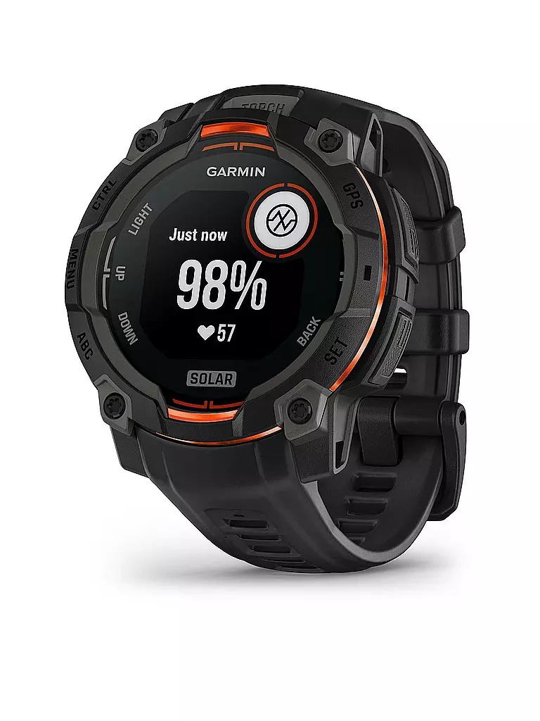 GARMIN | Smartwatch GPS multisport Instinct® 3 45mm Solar | Nero
