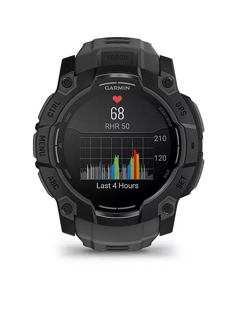 GARMIN | Smartwatch GPS multisport Instinct® 3 50mm Amoled | Nero