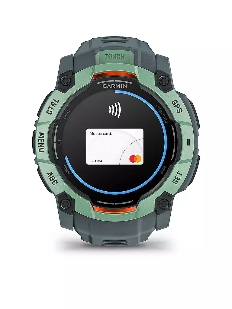 GARMIN | Smartwatch GPS multisport Instinct® 3 50mm Amoled | Verde chiaro