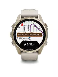 GARMIN | Smartwatch GPS multisport Fenix 8 Amoled Sapphire 43 mm | Beige