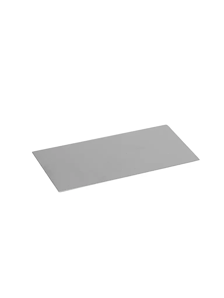 GIGASPORT | Raschietto per cera in metallo 150x60 mm | Senza colore