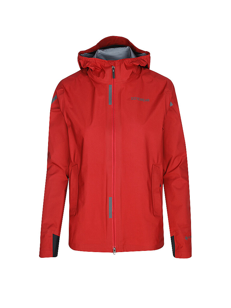 Giacca da running da donna Concurve Gore-Tex rosso XS