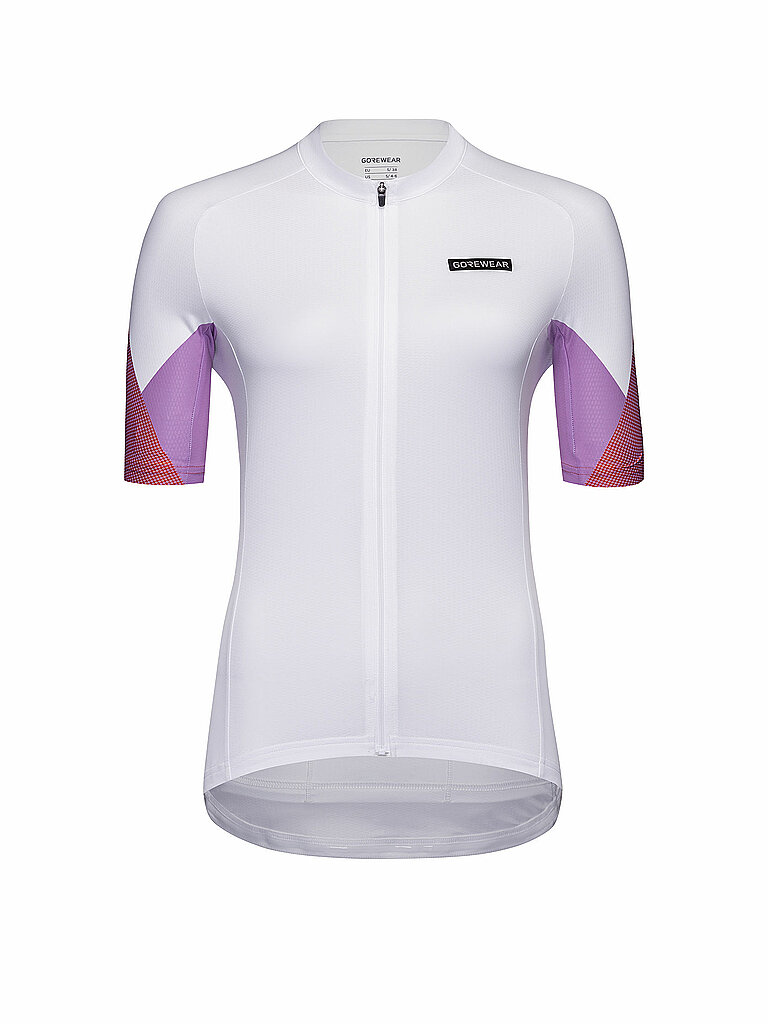 Maglia da ciclismo da donna Spirit Triangles bianco L