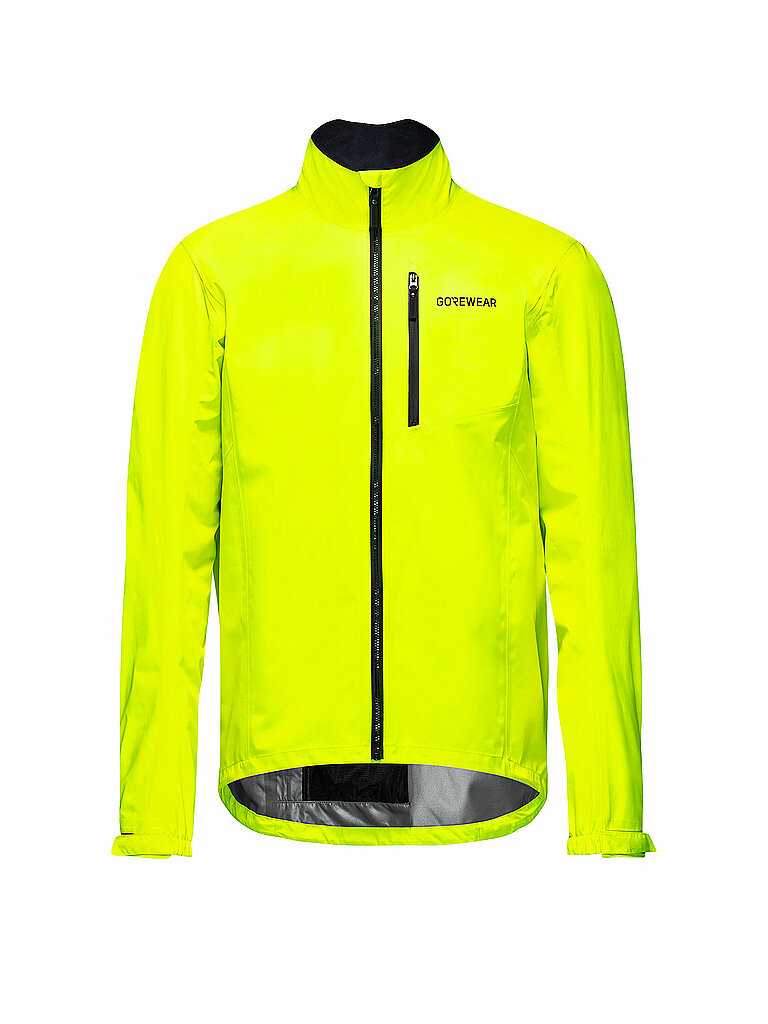 Giacca da ciclismo da uomo Glidewheel GTX giallo XL