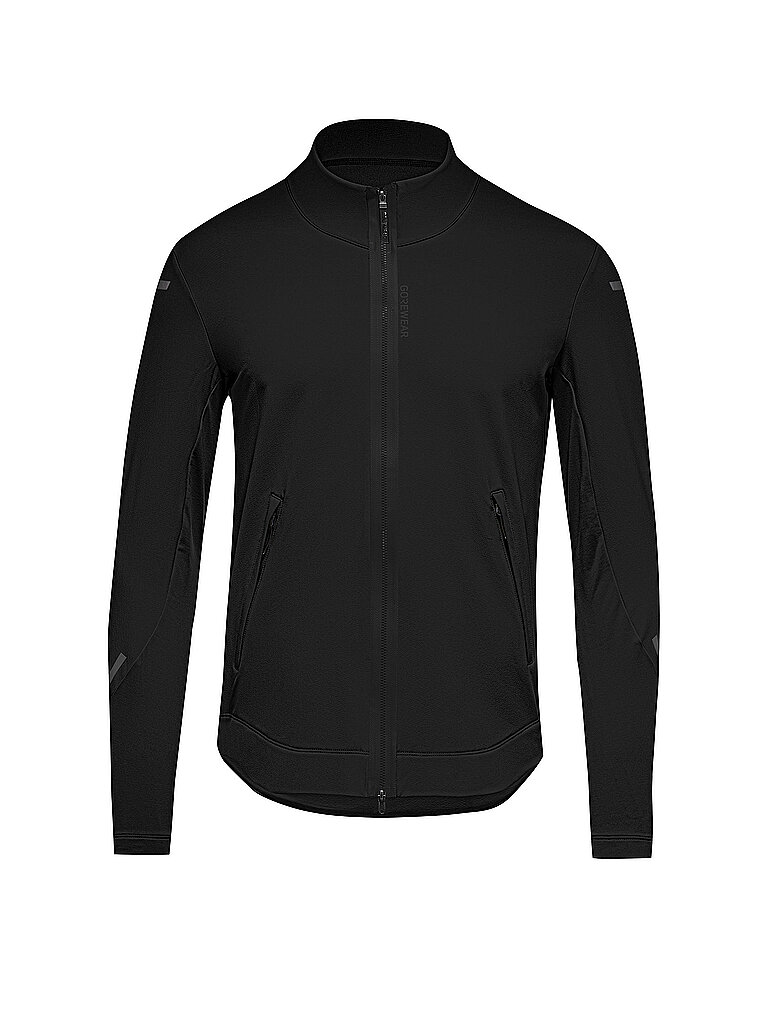 Maglia da running da uomo Concurve Thermo Hybrid nero S