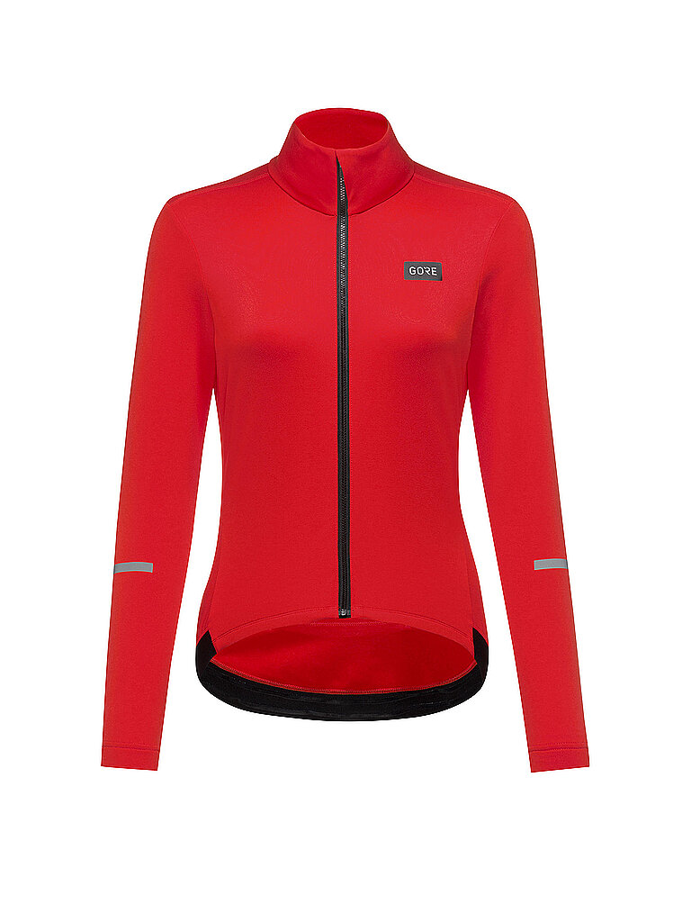 Maglia da ciclismo termica da donna Progress rosso 40