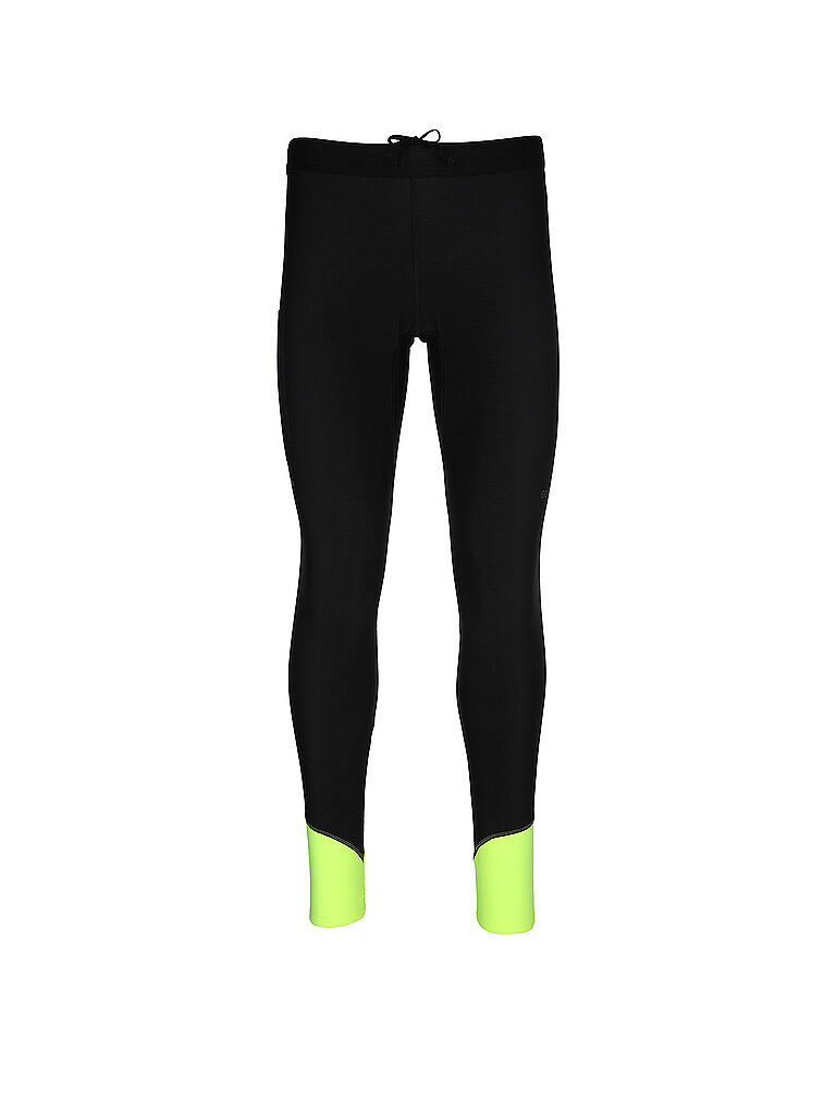 Tight da running termici da uomo Concurve 2.0 giallo M