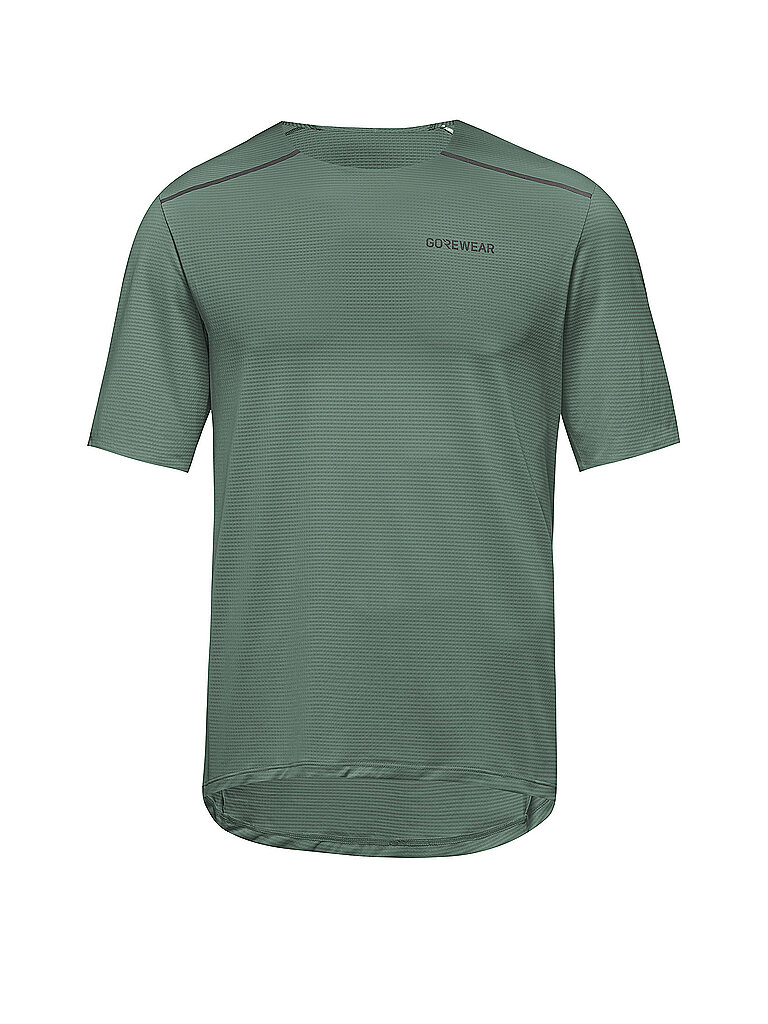 Maglietta da running da uomo Contest 2.0 verde scuro M