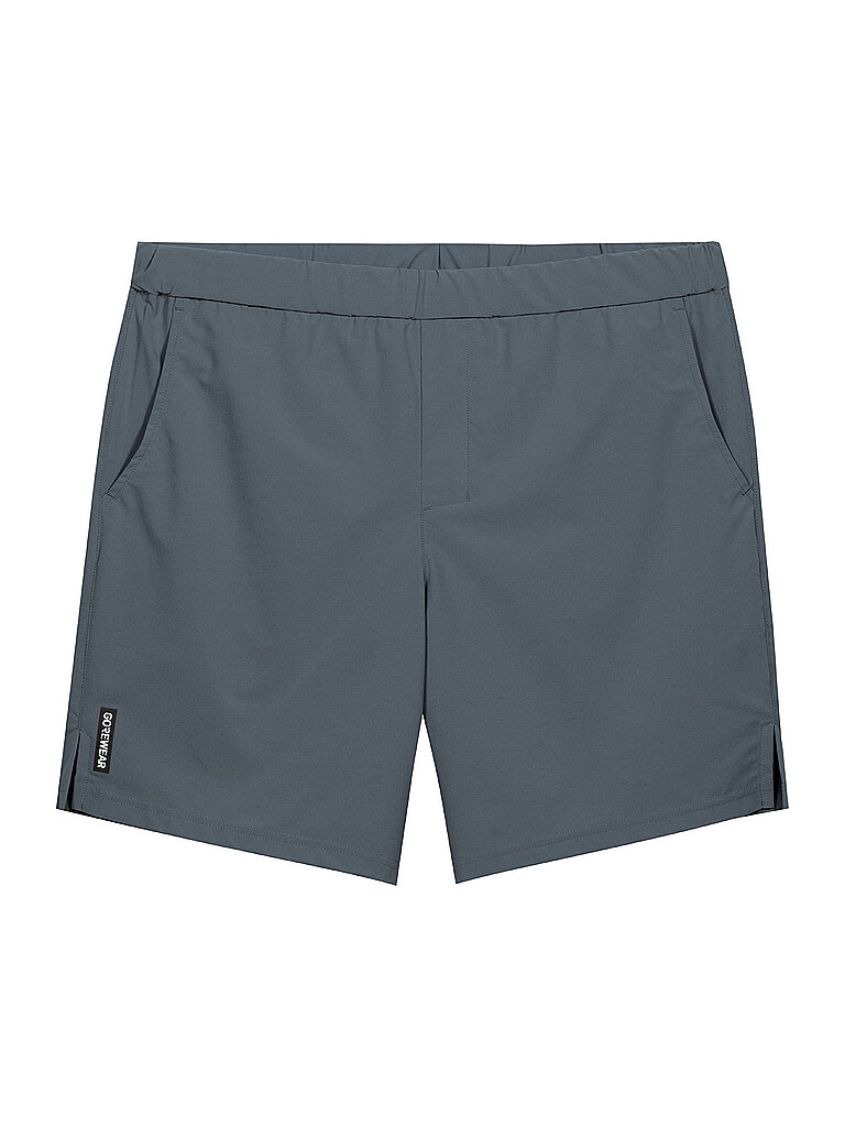 Pantaloncini da running da uomo grigio XXL