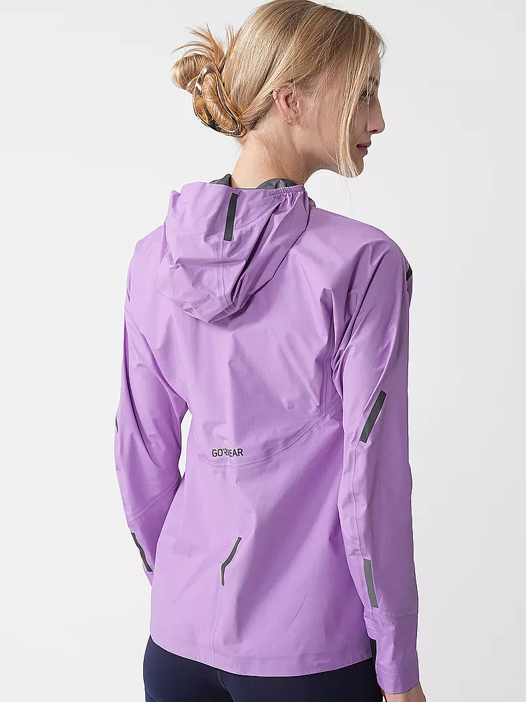 GOREWEAR | Damen Laufjacke Concurve Gore-Tex | Lilla